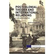 Postcolonial Theory and International Relations: A Critical Introduction by Seth; Sanjay, 9780415582872
