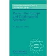 Permutation Groups and Combinatorial Structures by Norman L. Biggs , A. T. White, 9780521222877