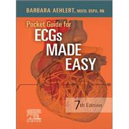 Pocket Guide for ECGs Made Easy by Aehlert, Barbara J, 9780323832878