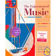 The Enjoyment of Music w/ CD by MacHlis, Joseph, 9780393982879