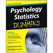 Psychology Statistics for Dummies by Hanna, Donncha; Dempster, Martin, 9781119952879