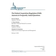 The Federal Acquisition Regulation - Far by Congressional Research Service, 9781508432883