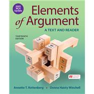 Elements of Argument with 2021 MLA Update by Annette T. Rottenberg; Donna Haisty Winchell, 9781319462888