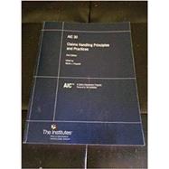 Claims Handling Principles and Practices by Frappollio, Mark, 9780894622892