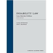 Disability Law by Rothstein, Laura; McGinley, Ann, 9781531002893