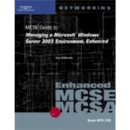 70-290: MCSE Guide to Managing a Microsoft Windows Server 2003 Environment, Enhanced by DiNicolo, Dan; McCann, Brian T., 9781423902898