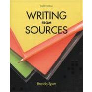 Writing from Sources by Spatt, Brenda, 9780312602901