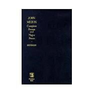 Complete Poems and Major Prose by Milton, John; Hughes, Merritt Yerkes, 9780023582905