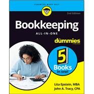 Bookkeeping All in One for Dummies by Epstein, Lita; Tracy, John A., 9781119592907