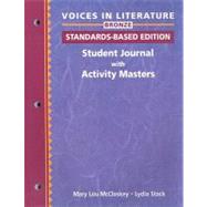 Voices in Literature Bronze: Student Journal with Activity Masters by McCloskey,Mary Lou, 9780838422908