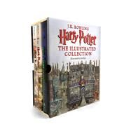 Harry Potter: The Illustrated Collection (Books 1-3 Boxed Set) by Rowling, J. K.; Kay, Jim, 9781338312911