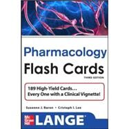 Lange Pharmacology Flash Cards, Third Edition by Baron, Suzanne; Lee, Christoph, 9780071792912