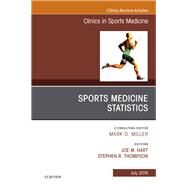 Sports Medicine Statistics, an Issue of Clinics in Sports Medicine by Hart, Joseph M.; Thompson, Stephen R., 9780323612913