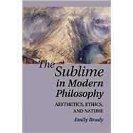 The Sublime in Modern Philosophy: Aesthetics, Ethics, and Nature by Emily Brady, 9780521122917