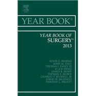 Year Book of Surgery 2013 by Behrns, Kevin E., 9781455772919