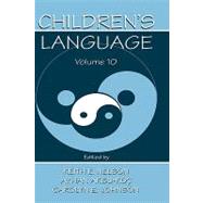 Children's Language: Volume 10: Developing Narrative and Discourse Competence by Nelson; Keith E., 9780805832921