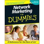 Network Marketing For Dummies by Ziglar, Zig; Hayes, John P., 9780764552922