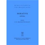 Q. Horatius Flaccus by Shackleton Bailey, D. R., 9783110202922