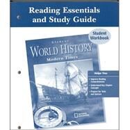Glencoe World History: Modern Times, Reading Essentials and Study Guide, Workbook by Unknown, 9780078652936