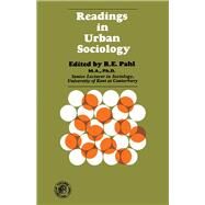Readings in Urban Sociology by R. E. Pahl, 9780080132938