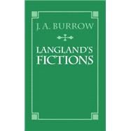 Langland's Fictions by Burrow, John A., 9780198112938