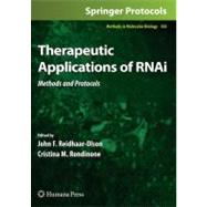 Therapeutic Applications of RNAi by Reidhaar-Olson, John F.; Rondinone, Cristina M., 9781603272940