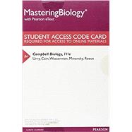 MasteringBiology with Pearson eText -- ValuePack Access Card -- for Campbell Biology by Unknown, 9780134472942