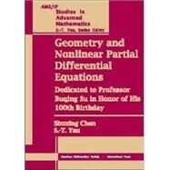 Geometry and Nonlinear Partial Differential Equations by Chen, Shuxing; Yau, S. T., 9780821832943