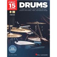 First 15 Lessons - Drums Book/Online Media by Arber, Alan, 9781540002945