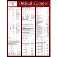 Biblical Hebrew Laminated Sheet by Pratico, Gary and Van Pelt, Miles, 9780310262954