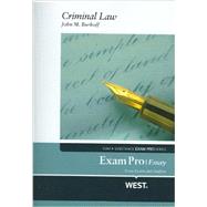 Exam Pro Objective on Criminal Law by Burkoff, John M.; Burkoff, Nancy M., 9780314232960