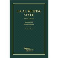 Legal Writing Style by Gidi, Antonio; Weihofen, Henry, 9781634592963