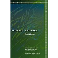 Selected Writings by Kofman, Sarah, 9780804732970