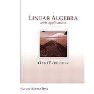 Linear Algebra with Applications (Classic Version) by Bretscher, Otto, 9780135162972