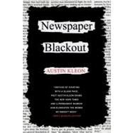 Newspaper Blackout by Kleon, Austin, 9780061732973