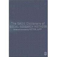 The SAGE Dictionary of Social Research Methods by Victor Jupp, 9780761962977