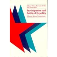 Participation and Political Equality: A Seven-Nation Comparison by Verba, Sidney, 9780226852980