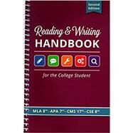 Reading & Writing Handbook for the College Student, 2nd Edition by Hawkes Learning, 9781642772982