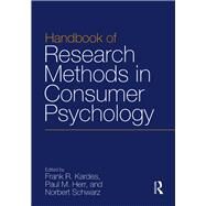 Handbook of Research Methods in Consumer Psychology by Kardes; Frank R., 9780815352983