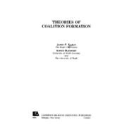 Theories of Coalition Formation by Kahan; James P., 9780898592986