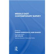 Middle East Contemporary Survey, Volume Xi, 1987 by Itamar Rabinovich, 9780367152987