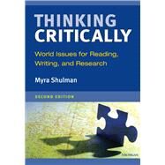 Thinking Critically by Shulman, Myra, 9780472032990