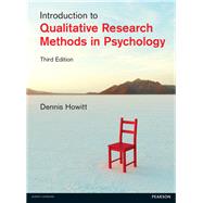 Introduction to Qualitative Research Methods in Psychology by Howitt, Dennis, 9781292082998