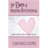 30 Days of Prayer Devotional by Cooper, Constance, 9781523292998