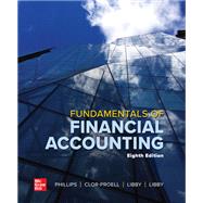Fundamentals of Financial Accounting by Phillips, Fred; Clor-Proell, Shana; Libby, Robert; Libby, Patricia, 9781265033002
