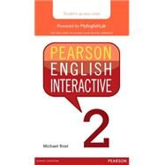 Pearson English Interactive 2 (Access Code Card) by Rost, Michael, 9780133833003