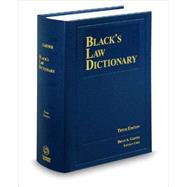 Black's Law Dictionary by Garner, Bryan A., 9780314613004