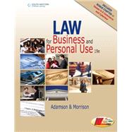 Law for Business and Personal Use by Adamson, John E.; Morrison, Amanda, 9781305653009