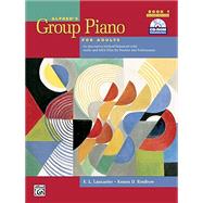 Alfred's Group Piano for Adults Student Book 1: An Innovative Method Enhanced With Audio and MIDI Files for Practice and Performance (Book with CD- ROM) (Item: 00-30368) by Lancaster, E. L.; Renfrow, Kenon D., 9780739053010