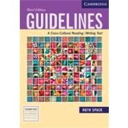 Guidelines: A Cross-Cultural Reading/Writing Text by Ruth Spack, 9780521613019